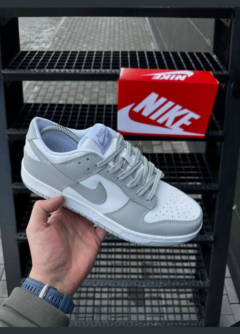 Серые демисезонные мужские кроссовки No Brand