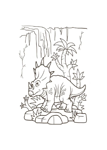 Розмальовка 1Вересня А4 12 сторінок Dinosaurs 2 (742584) 1 Вересня (386690106)