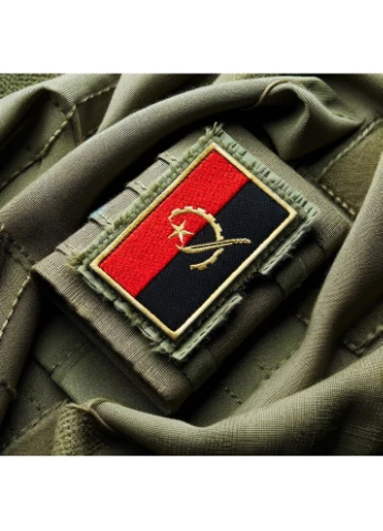 Набір шевронів 2 шт. із липучкою Прапор банголи 5х8 см, вишитий патч (800029804) TM IDEIA (394555358)