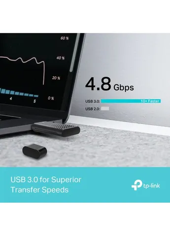 WiFi адаптер Archer TX20U AX1800, USB TP-Link (396661490)