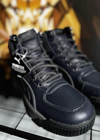 Темно-синие кроссовки высокие Puma Tarrenz SB Puretex