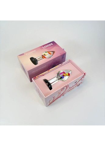 Роскошная анальная пробка Helichrysum Anal Plug с настоящим бессмертником внутри Loviss (392139905)