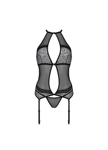 Корсет з пажами SATARA CORSET black Passion (282966168)