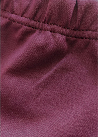 Бордовая джинсовая, офисная, повседневная, кэжуал однотонная изящная юбка-карандаш с высокой талией INNOE карандаш