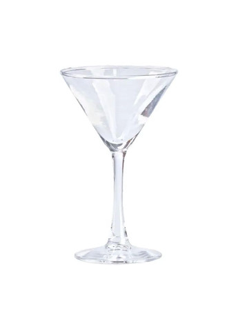 Набір келихів на високій ніжці 6 штук по 190 мл 6 штук для мартіні HP563 TS Kitchen (370802456)