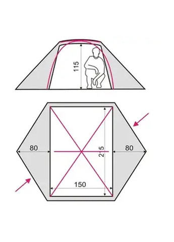 Палатка Omega 2 4823081500186 Terra Incognita (316621346)