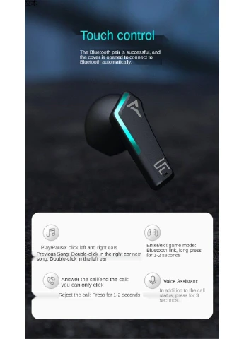 Игровые Bluetooth-наушники Xpro TWS с шумоподавляющим микрофоном Sanag (316509809)