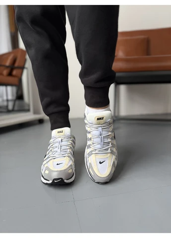 Білі кросівки чоловічі nike p-6000 coconut milk найк п-6000 білі демісезон No Brand