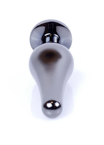 Анальная пробка Jewellery Dark Silver Long Plug Light Blue BOYS of TOYS (395803769)