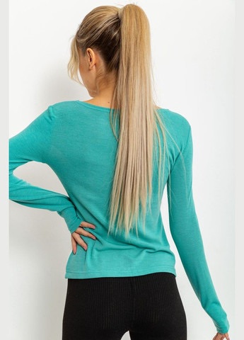 Комбінований свитшот жіночий, колір оливково-молочний, 167r731-1 Ager (292130895)