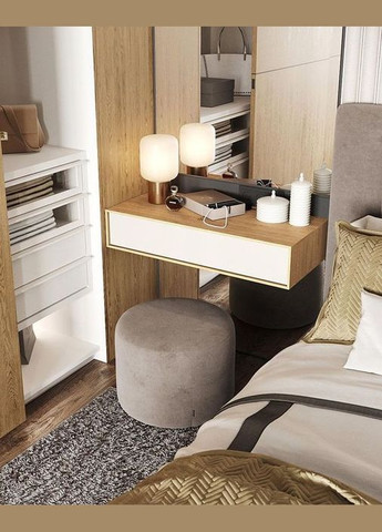 Пуф d=50см h=40см Бежевый No Brand Planet Pouf (336923905)