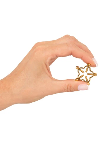 Затискачі на соски Nipple Jewellery Gold - CherryLove Bad Kitty (293293501)