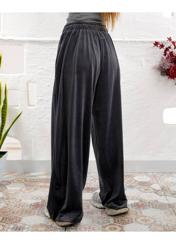 Штани мʼякий набивний велюр,оверсайз,вільного крою Україна (366089264)