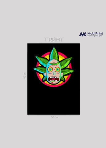 Футболка оверсайз Рік Санчез Рік та Морті (Rick Sanchez Rick and Morty) MobiPrint (293944036)