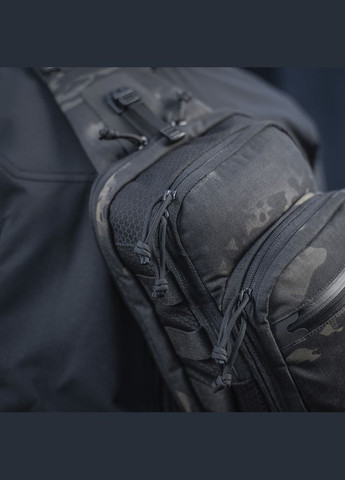 Сумка Cross Bag Slim Elite Hex Multicam Black/Black M-TAC (303262609)