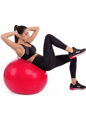 Фитбол мяч для фитнеса глянцевый Розовый (диаметр 65 см) FI-1980-65-06 Zelart (367617648)