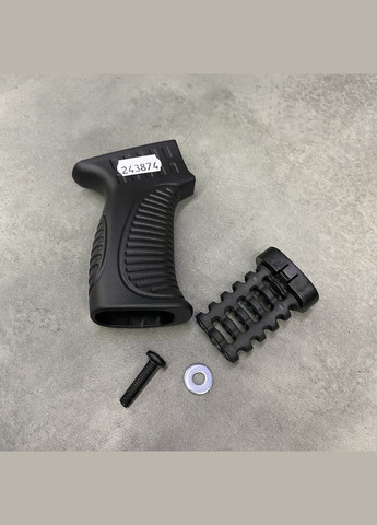 Ручка пістолетна для АК47/АК74 Tactical (DLG-107), колір Чорний, з відсіком усередині DLG Tactical (364826123)