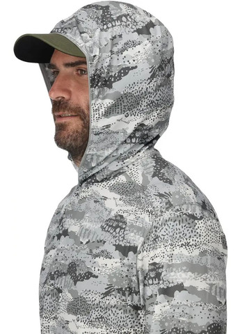 Комбінована реглан bugstopper solarflex hoody shroud sterling Simms
