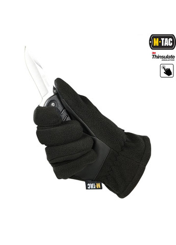 Перчатки Fleece Thinsulate Black M-TAC (315148405)