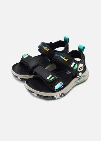 Черные босоножки для мальчика цвет черный cb-00270672 Buddy Sheep