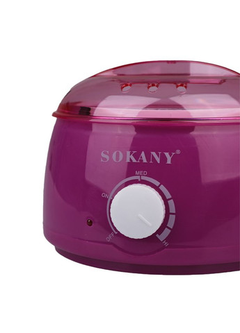 Воскоплав SK-117 баночний з терморегулятором 500 мл фіолетовий Sokany (369654227)