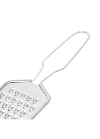 Терка средняя плоская для шоколада, сыра, орехов, чеснока, имбиря из нержавеющей стали 21 см Kitchen Master (297364975)