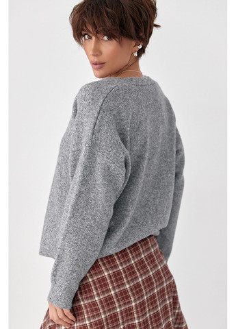 В'язаний кардиган на ґудзиках з V-подібним вирізом Lurex (369776146)