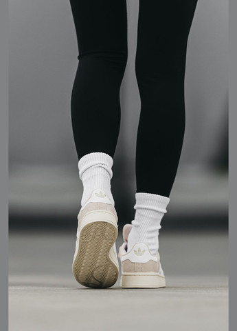 Кросівки жіночі Adidas Campus 00s beige | Адідас Кампус бежеві No Brand бежеві всесезони (315018923)