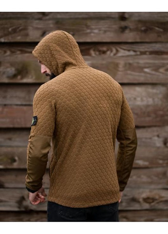 Демісезонна чоловіча флісовка Stone Island койот Freedom (370604036)