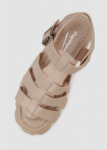 Бежевые босоножки женские,, Ouqidageni