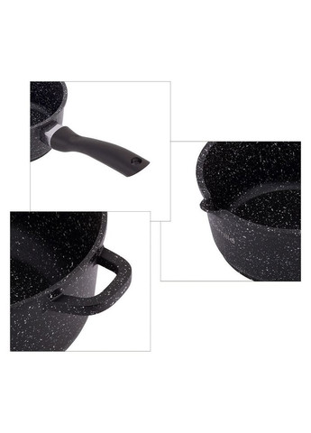 Набор посуды 9 пр. KM4429+Набор кухонных принадлежностей Tramontina Ability из нейлона 4 шт. 25199/601 Kamille (316516039)