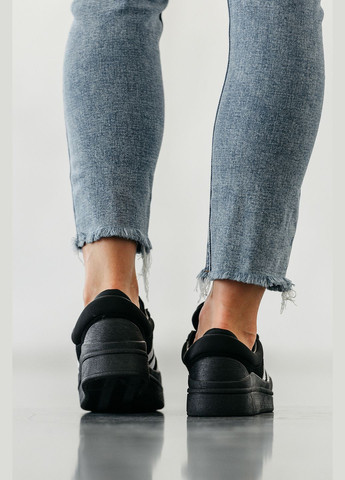 Кросівки жіночі Adidas Campus x Bad Banny black | Адідас Кампус чорні No Brand чорні демісезони (315683562)