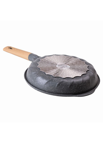 Алюмінієва сковорода 2,2 л, мармурове антипригарне покриття Ø 26 см, сірий MGC HP-4-424G Jooki (358706202)