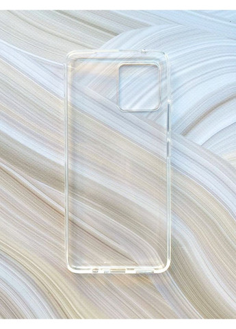 Прозорий силіконовий чохол на Motorola Moto G72 Creative (360689298)