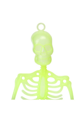 Святкова прикраса декор Halloween Люміністентний Скелет 32 см 19149-018 No Brand (346152630)