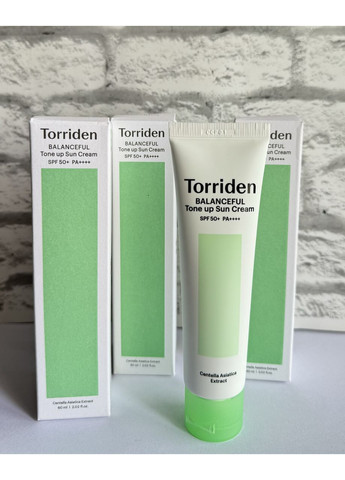 Солнцезащитный тонировочный крем Balanceful Tone-up Sun Cream, SPF 50+ PA++++, 60 мл Torriden (369569432)