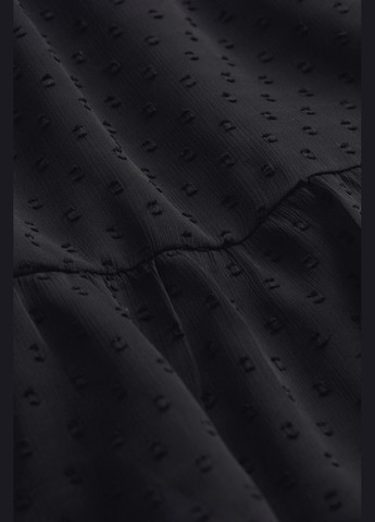 Черное повседневный платье H&M однотонное