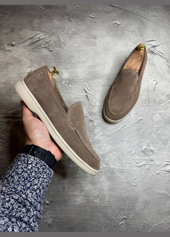 Лофери з натуральної замші,всередині шкіра No Brand (341083643)