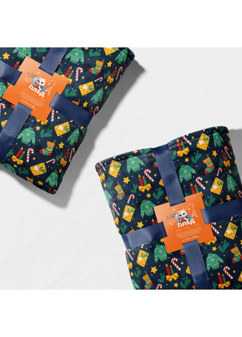 Новорічний плед зі светриками 150/200 (LLT-111451) Lelit (373646863)