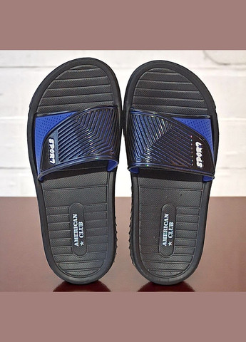 Черные повседневные, пляжные кроксы сланцы пляжные шлепанцы шлепки для пляжа бассейна american clab для мальчика American Club