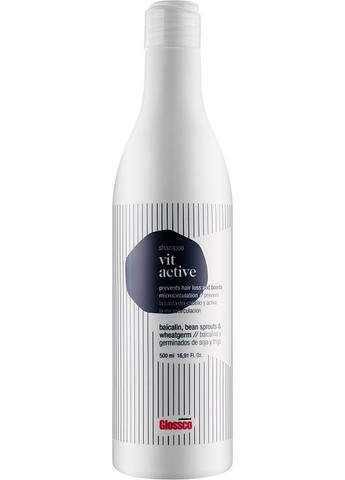 Шампунь проти випадіння волосся Treatment Vit Active Shampoo 500ml (556439-32106474) Glossco Professional (368602057)