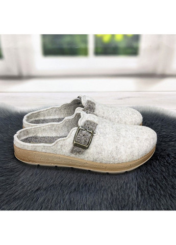 Тапочки домашні жіночі фетрові на поліуретановій підошві Inblu (301127733)