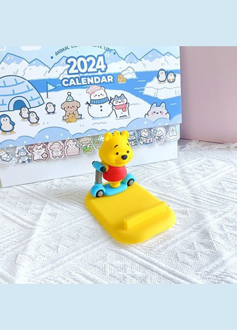 Винни Пух подставка для телефона Винни Пух на самокате настольная подставка держатель для мобильного телефона Shantou (297082715)