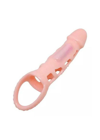 Насадка с вибрацией для увеличения пениса Petty Love – 18 см No Brand (366892159)