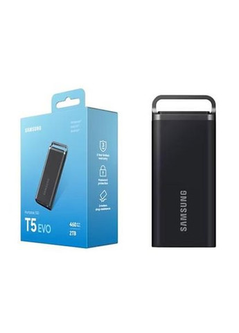 Портативний SSD 2TB USB 3.2 Gen 1 Type-C T5 EVO Shield Samsung (316391730)