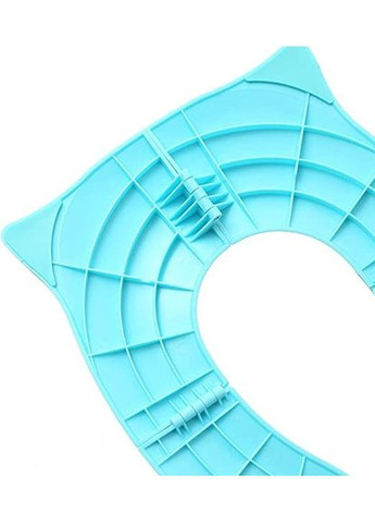 Детская складная дорожная накладка на унитаз Сиденья для унитаза детское 36*26 см от 18 мес LELUNO (302496555)