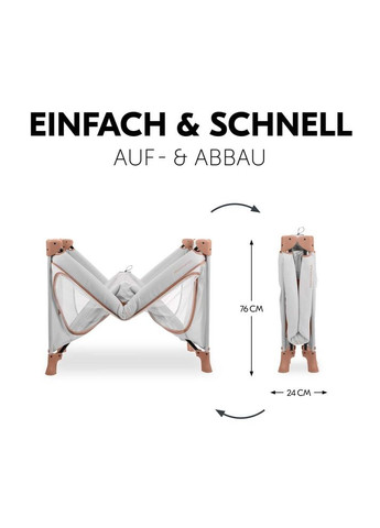 Детская кроватка-манеж Dream N Play Plus Dusty Cork () Hauck 60100-6 (335031142)