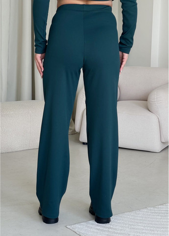 Теплый костюм в рубчик на флисе с широкими штанами (солоха в подарок) Merlini Ланс (303933258)