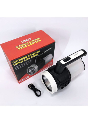 Аккумуляторный фонарь - лампа CH-22031 водонепроницаемый (USB-Type C) с крючком, кемпинговый фонарь-лампа No Brand (369144566)