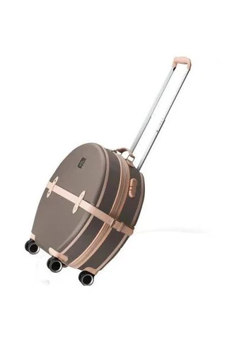 Чемодан 24" (M) Brown/Pink Cream (T5673-3) (DAS302679) Semi Line (391471774)